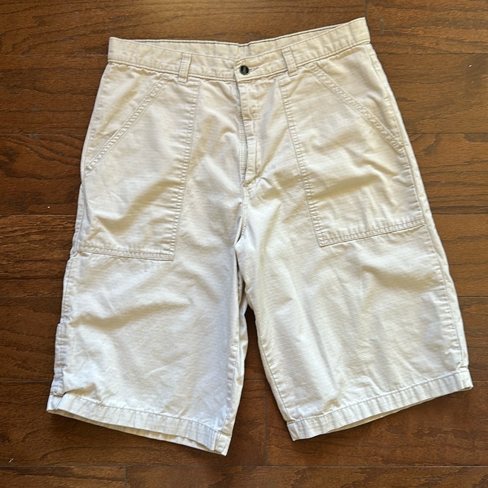Men’s Dickies Beige Cargo Shorts – Durable & Comfortable